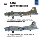 Hong Kong Models HKM01F001 B-17G Early Version Plastic Model Kit