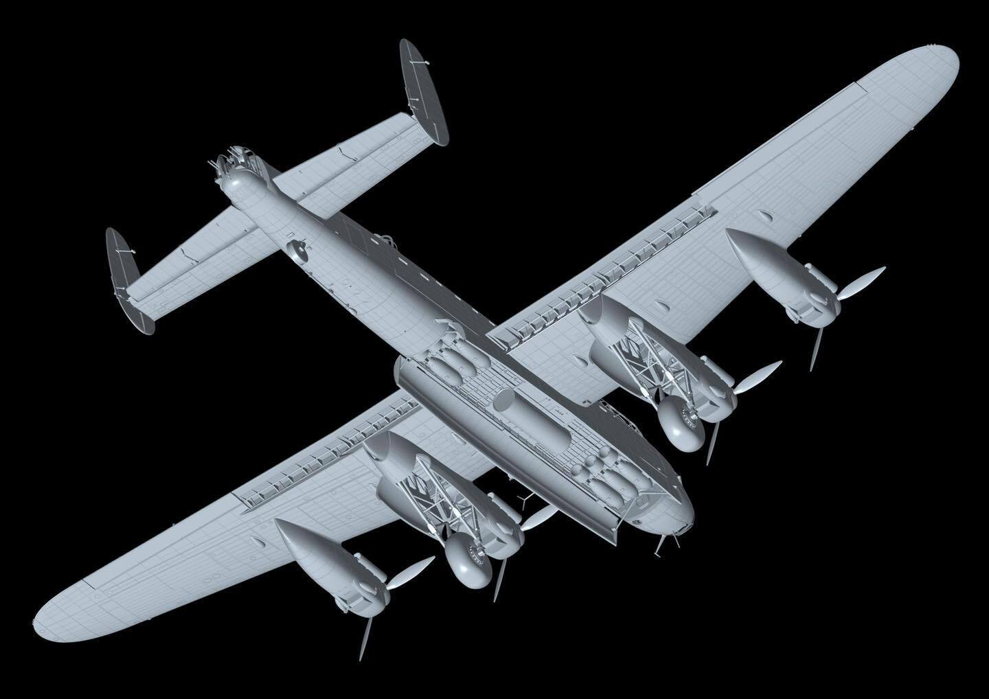Hong Kong Models HKM01F005 Avro Lancaster B Mk.1 Plastic Model Kit