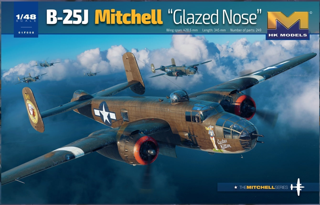 Hong Kong Models HKM01F008 1/48 B-25J Glazed Nose (8966355976429)