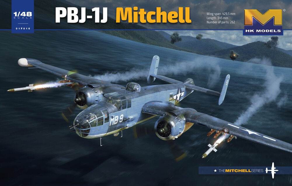 Hong Kong Models HKM01F016 1/48 B-25 PBJ1 (9120466272493)