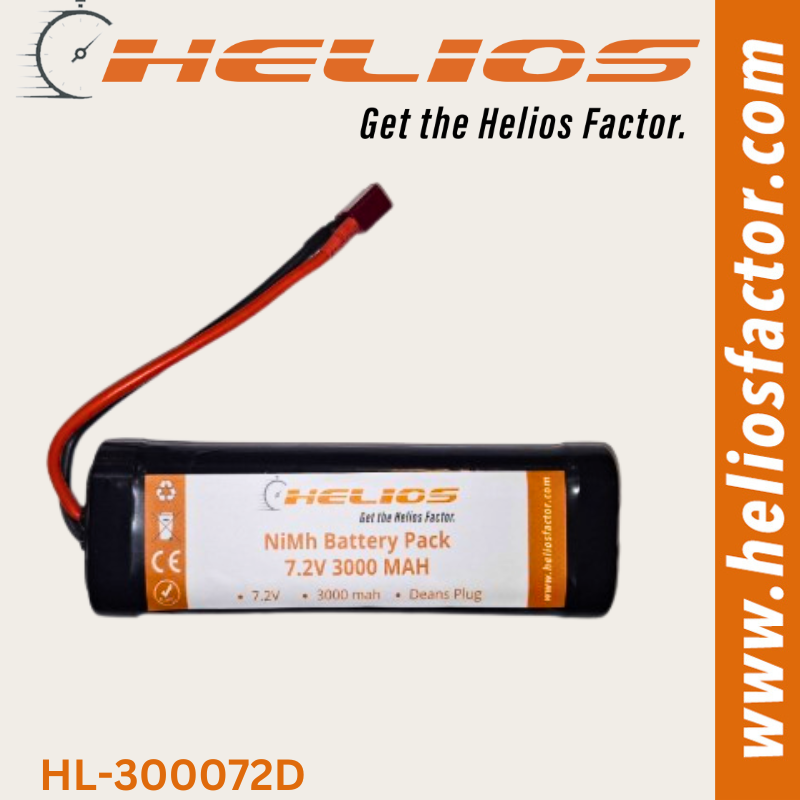 Helios 3000mah NiMH Stick Pack (Deans Plug)