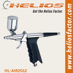 Helios Single Action Gun Handle Gravity Airbrush Kit (2)