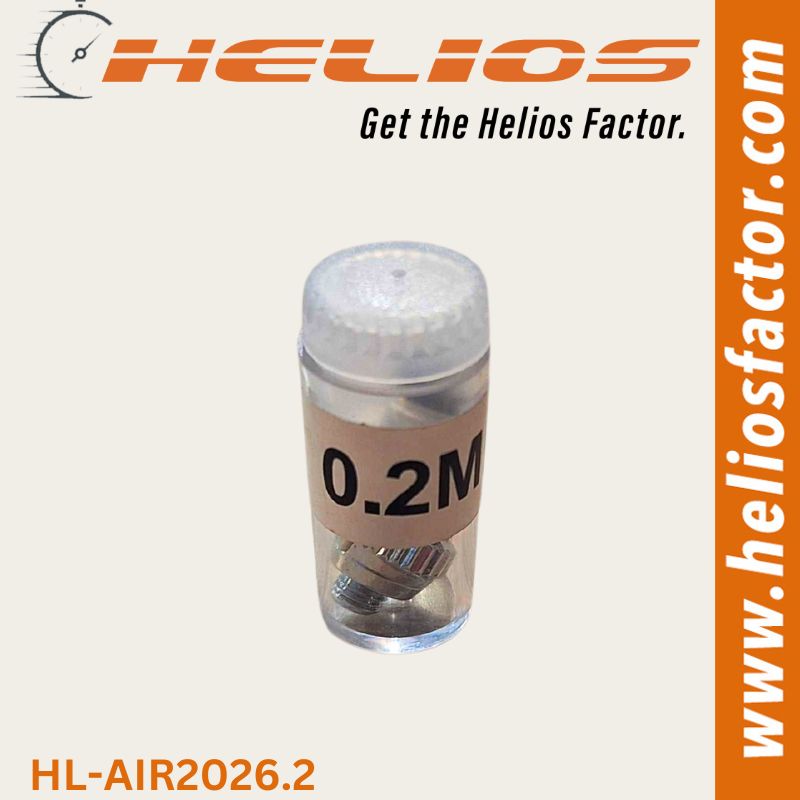 Helios - 0.2mm Airbrush Nozzle and Cover Type 2 (long nozzle) (8615697940717)