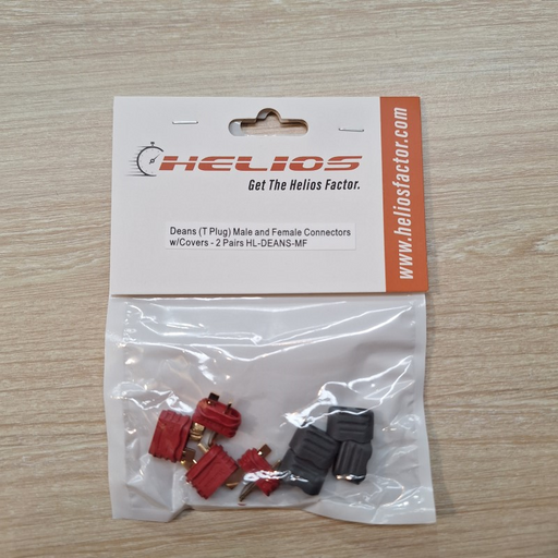 Helios - Deans T Connectors 2x Male + 2x Female - Hobby City NZ