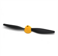 Helios Replacement 2 Blade Full Set Yellow Spinner RC Propeller