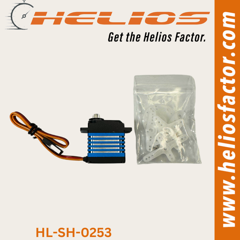 Helios - Micro Digital Servo 2.5kg - 0.048sec Metal Gear (Exceeds Savox SH-0253 Specs)