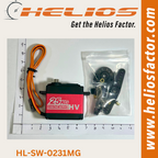 Helios Aluminium Waterproof Servo - 25kg - 0.12sec Digital Iron (3)