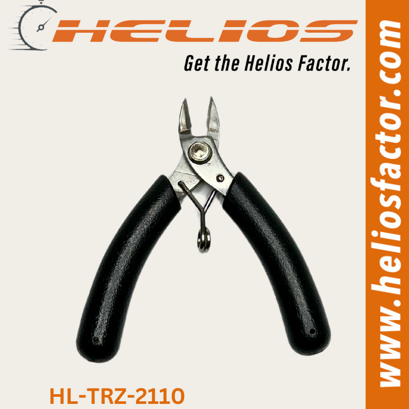 Helios - Small Spring Loaded Diagonal Nippers - 89mm