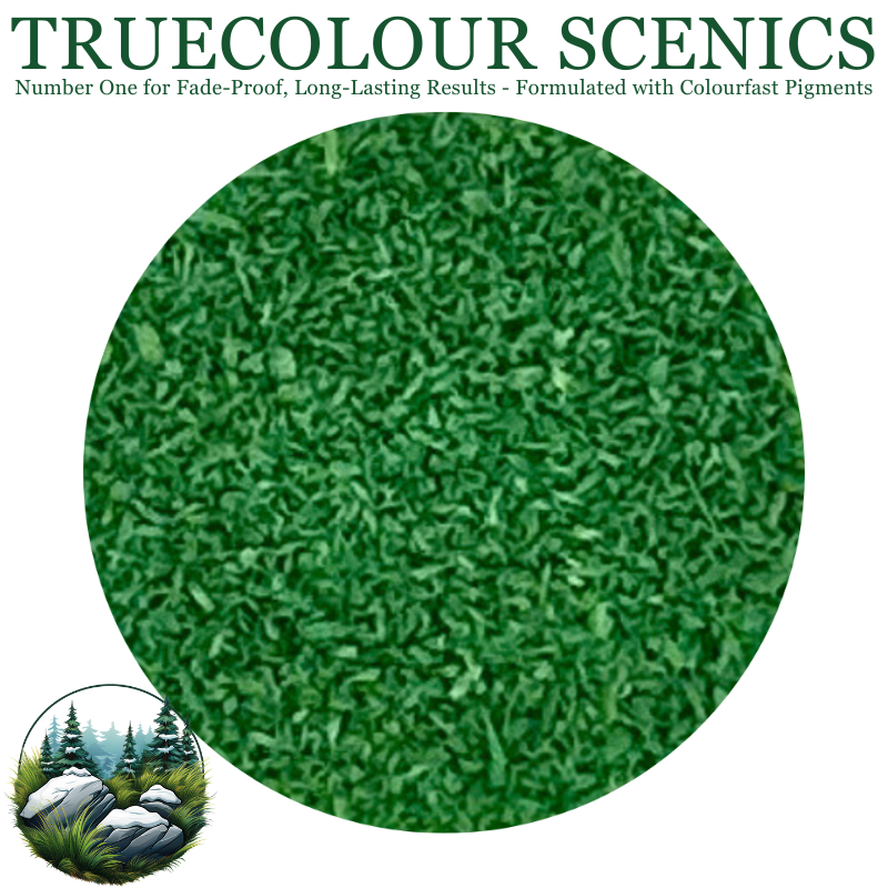 Truecolour Scenics Blended Turf Ground Cover Fine Medium 3 Green/Yellow-25 (8860400550125)