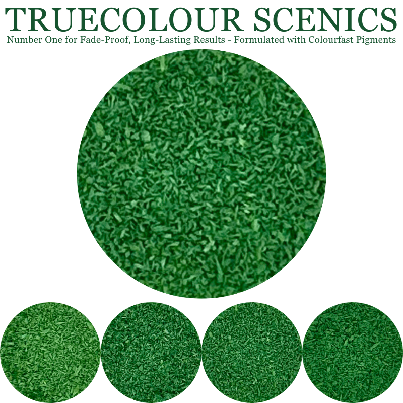 Truecolour Scenics Blended Turf Ground Cover Fine Medium 3 Green/Yellow-25