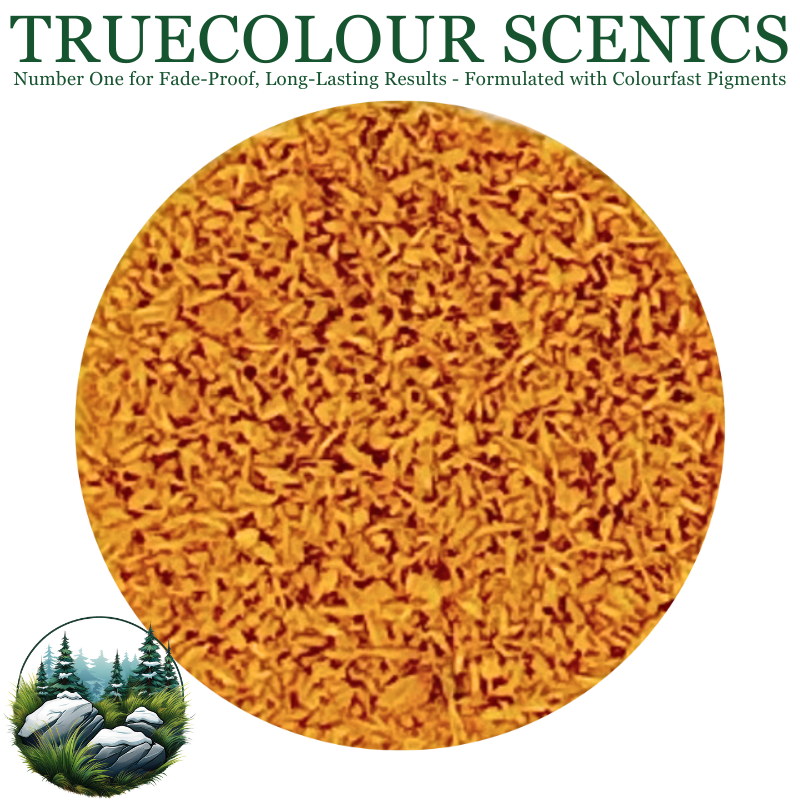 Truecolour Scenics Blended Turf Ground Cover Fine Light Burnt Orange (8860400648429)