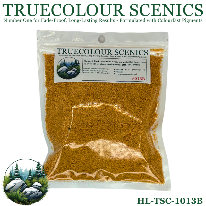 Truecolour Scenics Blended Turf Ground Cover Fine Light Burnt Orange (8860400648429)