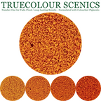 Truecolour Scenics Blended Turf Ground Cover Fine Medium 2 Burnt Orange (2)