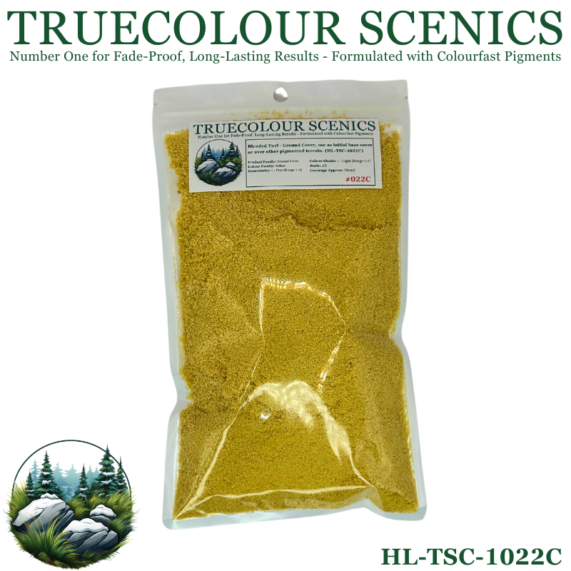 Truecolour Scenics Blended Turf Ground Cover Fine Light Yellow (8860401074413)