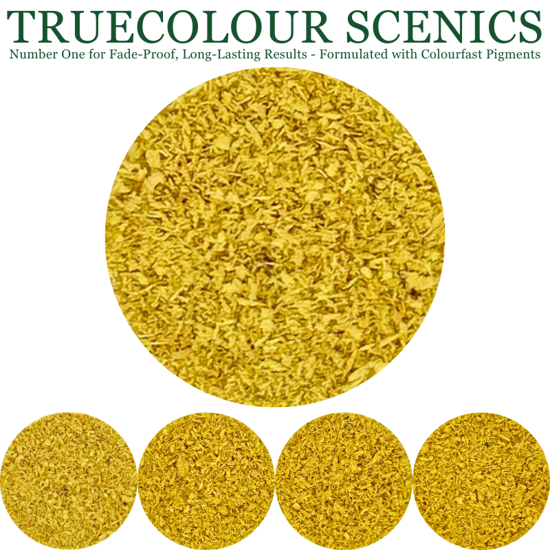 Truecolour Scenics Blended Turf Ground Cover Fine Light Yellow