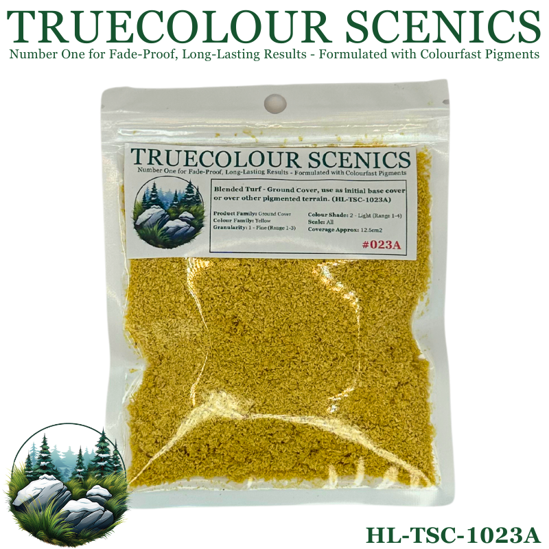 Truecolour Scenics Blended Turf Ground Cover Fine Medium 2 Yellow