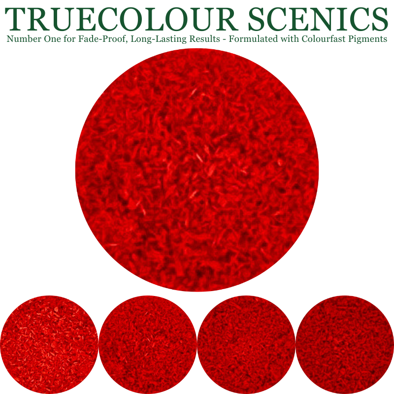 Truecolour Scenics Blended Turf Ground Cover Fine Medium 2 Red (8864963363053)