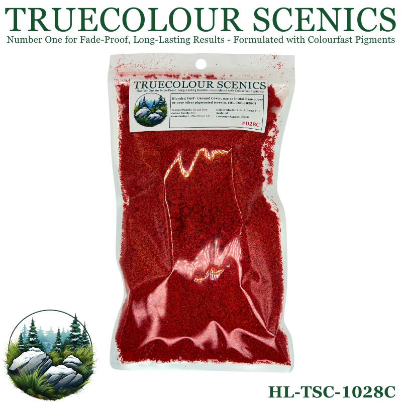 Truecolour Scenics Blended Turf Ground Cover Fine Medium 3 Red (8864963395821)