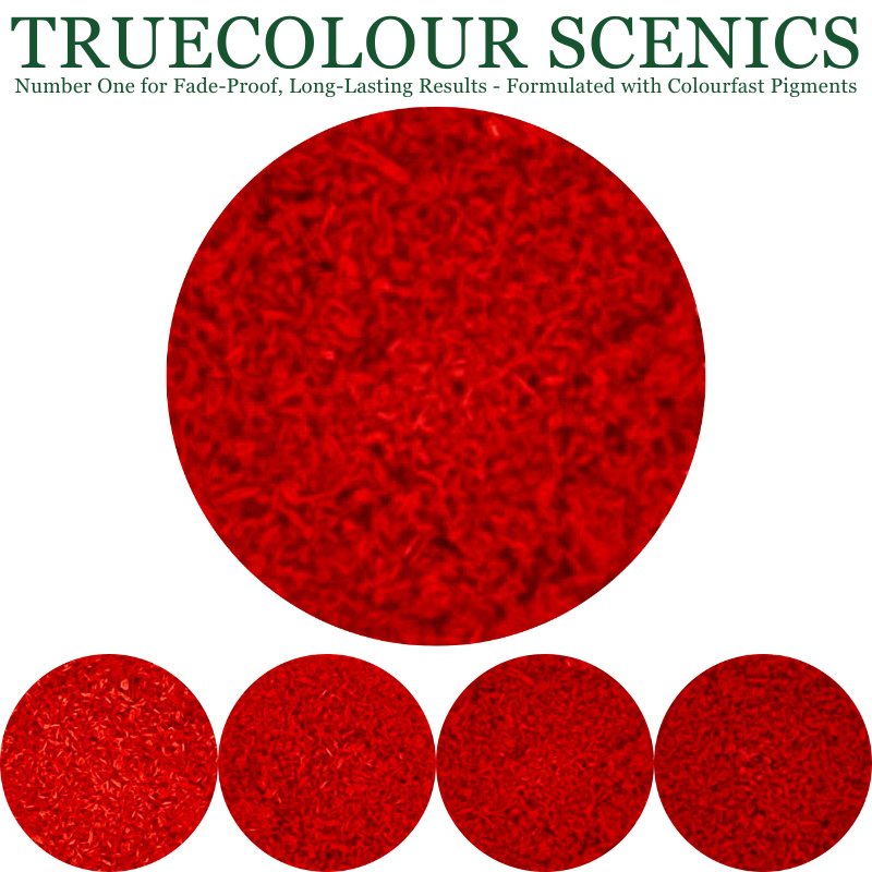 Truecolour Scenics Blended Turf Ground Cover Fine Medium 3 Red (8864963395821)
