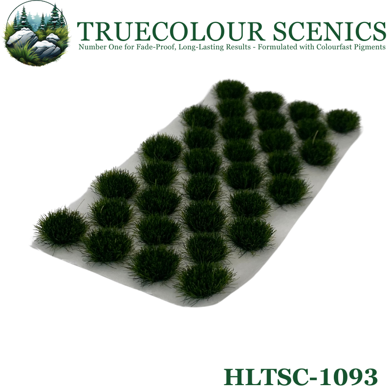 Truecolour Scenics Small Grass Bush (Very Dark Green) (8903772143853)