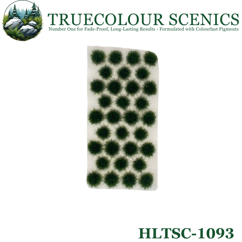 Truecolour Scenics Small Grass Bush (Very Dark Green) (8903772143853)