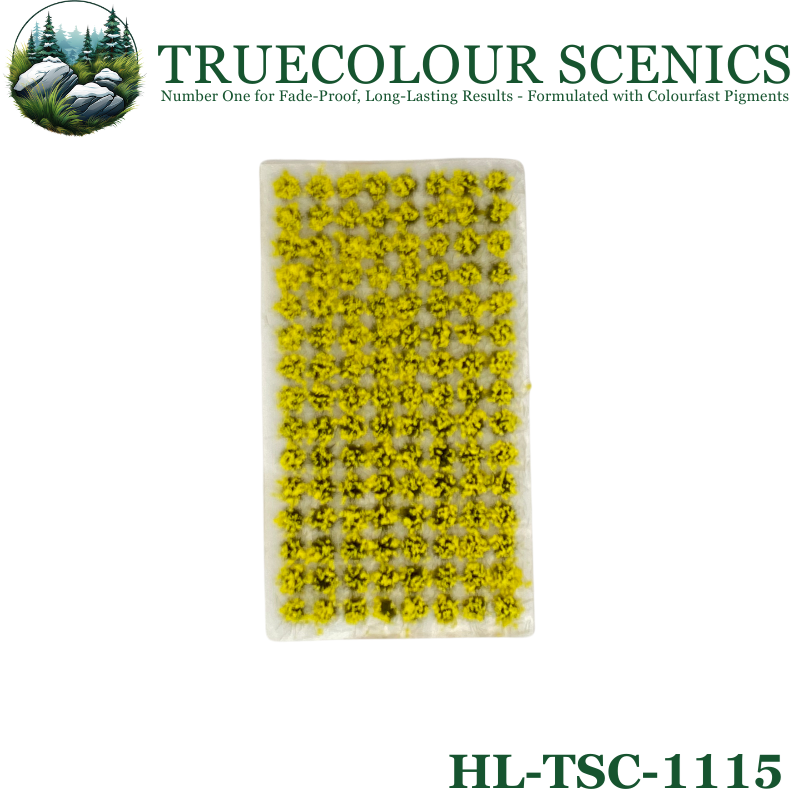Truecolour Scenics Shrubbery Flowers (Yellow)