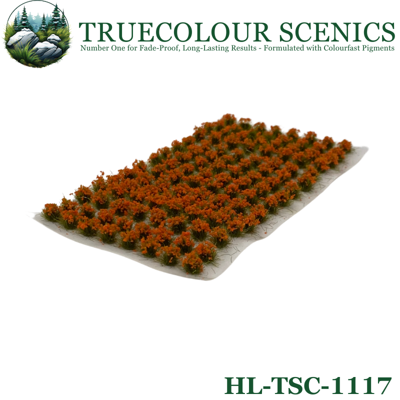 Truecolour Scenics Shrubbery Flowers (Orange)