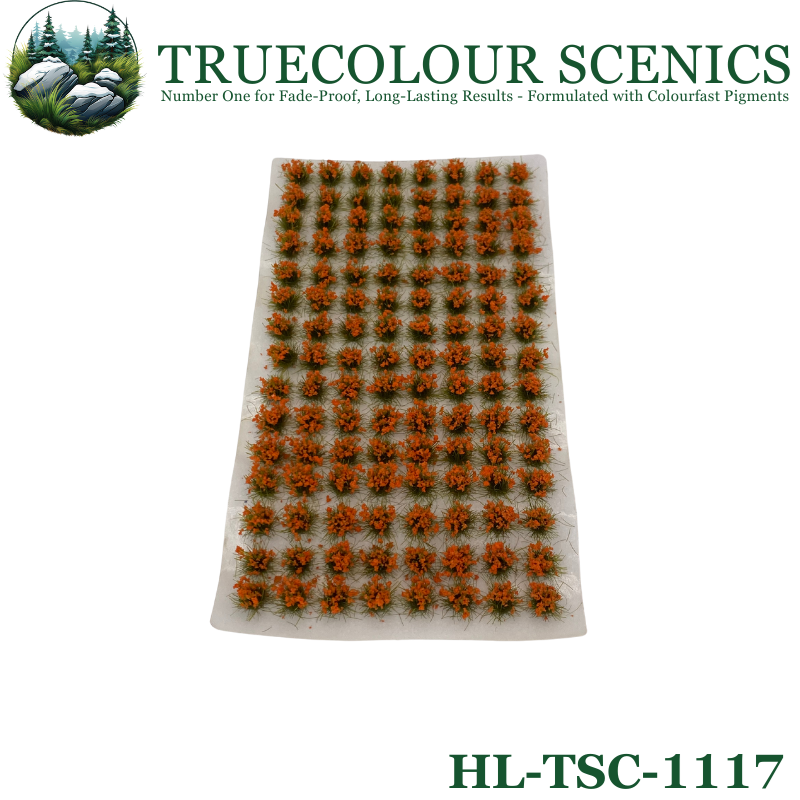 Truecolour Scenics Shrubbery Flowers (Orange)