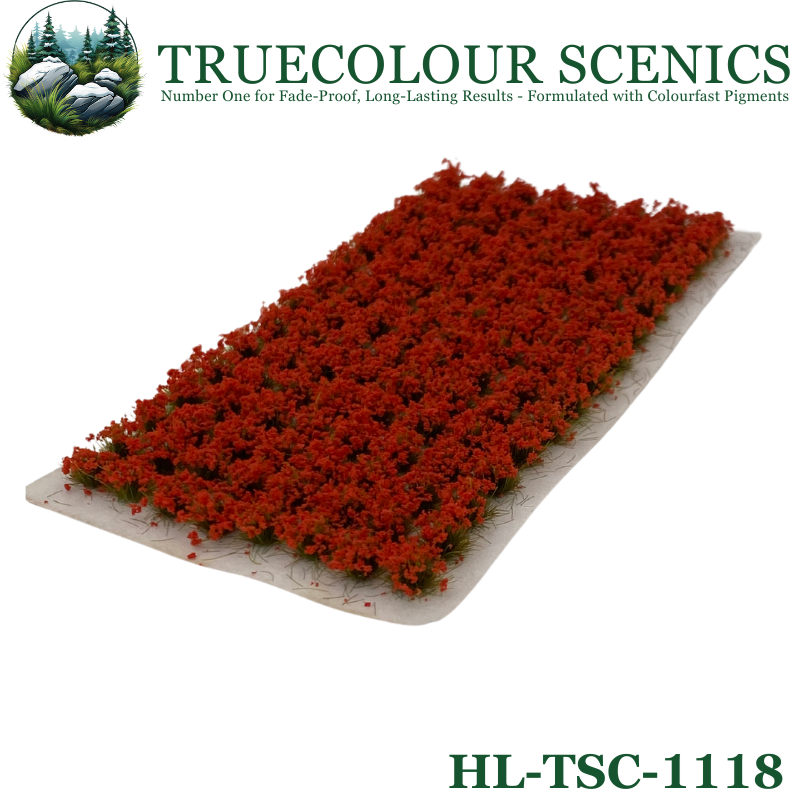 Truecolour Scenics Shrubbery Flowers (Red)
