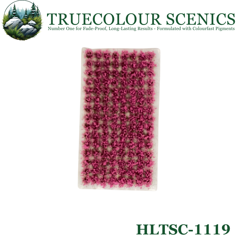 Truecolour Scenics Shrubbery Flowers (Dark Pink)