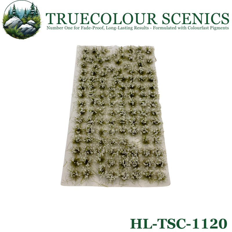Truecolour Scenics Shrubbery Flowers (White)