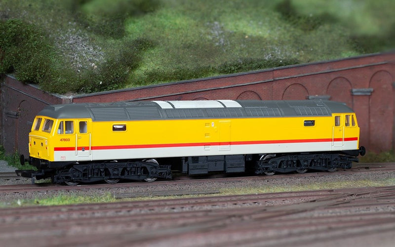 Hornby R30186 RailRd PL BR Infrastructure Class 47 Co-Co 47803 - Era 8