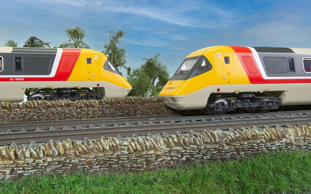Hornby R30229 Class 370 Advanced Passenger Train Sets 370003 and 370004 7 Car Train Pack - Era 7 (8278351413485)