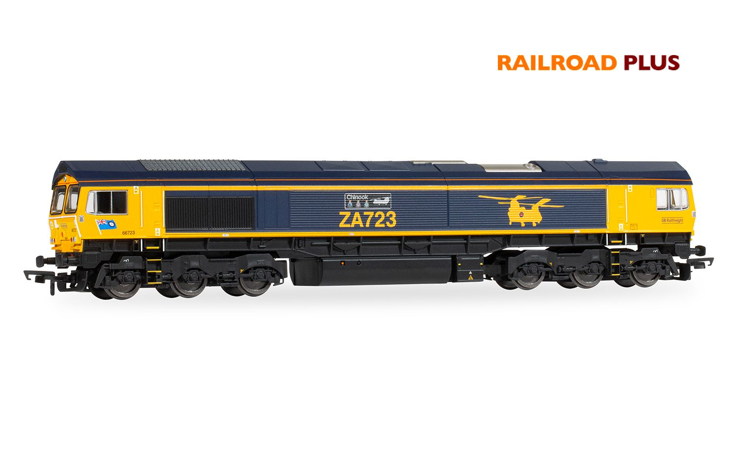 Hornby R/Road Pl GBRf Cl66 Chinook