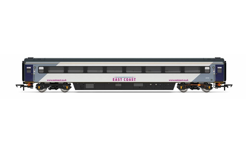 Hornby R40247 East Coast Mk3 Trailer Standard 42193 - Era 10 (8176227713261)