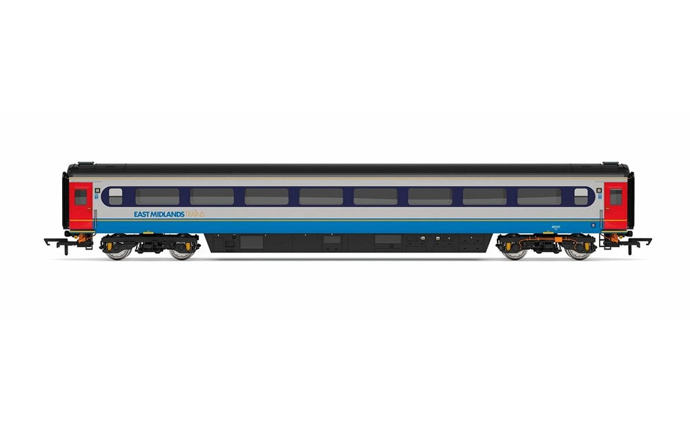 Hornby R40362 East Midlands Mk3 Coach B 42141 TS - Era 11 (8176227909869)