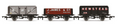 Hornby R60103 Triple Wagon Pack B.W & Co J. James & Co. & Newstead Colliery - Era 3 (8941173833965)
