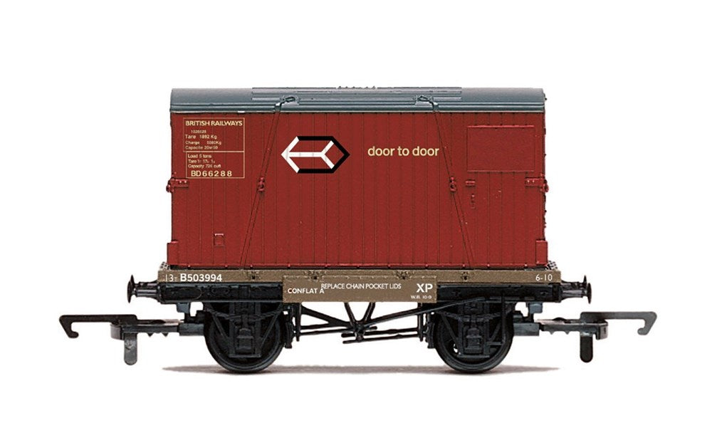 Hornby R60108 BR Conflat A - Era 4 (8176228335853)