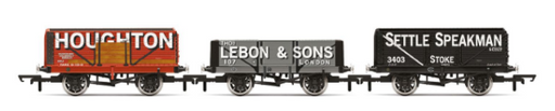 Hornby R60116 Triple Wagon Pack Houghton Main Thos. Lebon & Sons & Settle Speakman - Era 3 (8941173997805)