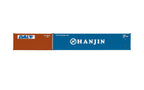 Hornby DAL & Hanjin Container Pack 1 x 20' and 1 x 40'