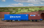 Hornby DAL & Hanjin Container Pack 1 x 20' and 1 x 40' (3)
