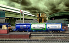 Hornby Sinochem Bulk Haul & H&S Foodtrans Container Pack 3 x (2)