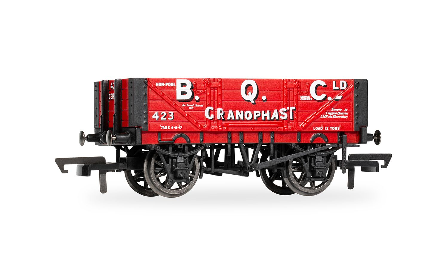 Hornby BQC 4 Plank Wagon No423