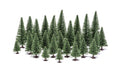 Hornby R7199 Skale Scenics: Fir Trees 5-14cm (20pcs) - HO/OO (7647761465581)