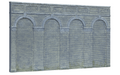 Hornby R7373 High Level Arched Retaining Walls x 2 (Engineers Blue Brick) (8195285418221)