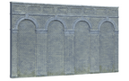 Hornby High Level Arched Retaining Walls x 2 (Engineers Blue