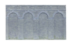 Hornby High Level Arched Retaining Walls x 2 (Engineers Blue (2)