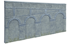 Hornby High Step.Arch.Retain.Wall-Blu