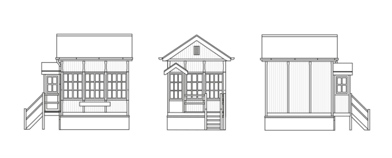 Hornby R7393 Hornby Chinnor Signal Box (8971086266605)