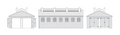 HORR7394 Hornby GWR Dunster Engine Shed (8971086332141)